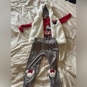 Minnie Mouse matching set 5T